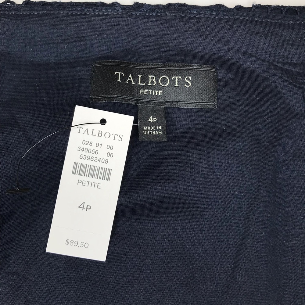 Talbots Eyelet Pineapple A-Line Women’s Skirts 4/6 Petite - Picture 10 of 15